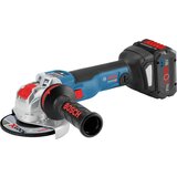 Bosch akumulatorska ugaona brusilica GWX 18V-10 SC; 2 x ProCORE 18V 8,0Ah; 125mm; X-LOCK; L-Boxx (06017B0401)