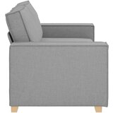 vidaXL Dvosed kavč sive barve 140 cm blago | Shoptok.si