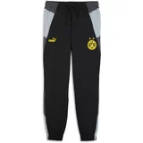 Puma Sportske hlače 'BVB' žuta / siva / tamo siva / crna