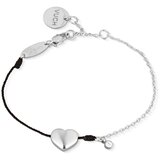Vuch Shiny Heart Black Bracelet | Shoptok.si