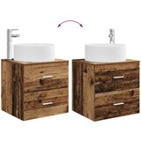  Set namještaja za kupaonicu 2 kom. Staro drvo Konstruirano drvo | shoptok.hr