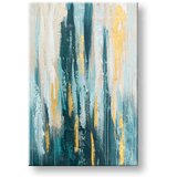  Slikana slika na platnu apstrakt 60x90 cm (umetničke slike) Cene
