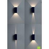  Redo 90637 - LED spoljašnje svetlo SONNY 2xLED/5W/230V 2200/4000K IP54 smeđa | Eponuda.com