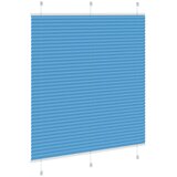  Plisirana zavjesa Plava 120x100 cm Širina tkanine 119,4 cm Poliester | shoptok.hr