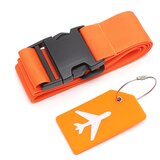 INF Pas za prtljago z nalepko z naslovom Orange, (21276059) Cene