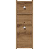  Ozka kopalniška kredenca s kolesi artisian hrast inženirski les, (21669816) | Shoptok.si