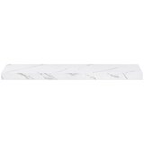  Polica na zidu Zidne 4 pcs Bijeli mramor 80 x 23,5 x 4 cm | shoptok.hr