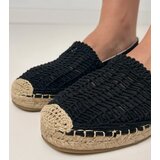 Gemre Black openwork platform espadrilles Plevis | shoptok.hr