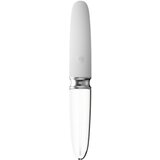 Liaison You2Toys - punjivi LED vibrator od silikonskog stakla (prozirno-bijeli) | shoptok.hr