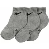 Nike Sportswear Čarape siva / crna