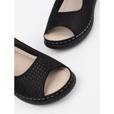 GOODIN Black comfortable sandals | Shoptok.si