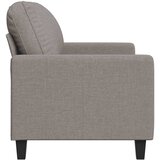  Dvosjed od tkanine smeđesivi 120 cm | shoptok.hr
