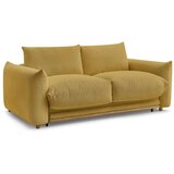 Bobochic Paris Žuta sklopiva sofa 214 cm Ernest – | shoptok.hr