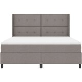 Box spring krevet Sivo-smeđa 180 x 200 cm tkanina | shoptok.hr