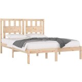  Okvir za krevet od masivne borovine 140 x 190 cm | shoptok.hr