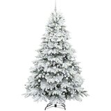 vidaXL Umestno božično drevo med 300 LED Zelena 240 cm PE in PVC | Shoptok.si