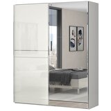 Jela GARDEROBNA OMARA PIANO Z DRSNIMI VRATI IN OGLEDALOM 180 CM (VE BARV)-Be Cene