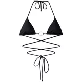 Bershka Bikini zgornji del črna