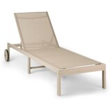 Blumfeldt Lucca Lounger, vrtni ležalnik, Taupe, (20502659) | Shoptok.si