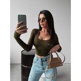 OLAVOGA Khaki blouse JAIDA 2023 | shoptok.hr