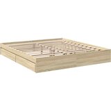  Okvir za krevet s ladicama boja hrasta 180x200 cm | Eponuda.com
