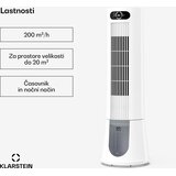 Klarstein Frost zračni hladilnik z vodnim hlajenjem | 200 m³/h | 7 l | 20 m² | 2 hladilna paketa | 4 načini | 45 W | Shoptok.si