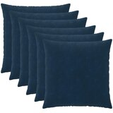  Presvlaka za jastuk 6 pcs HEERLEN Plava 80 x 80 cm | shoptok.hr
