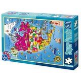 D-Toys Puzzle Mapa 03 - 240 delova | ePonuda.com