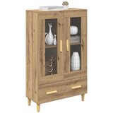  Highboard Umjetnički hrast 70 x 31 x 115 cm Konstruirano drvo Slike