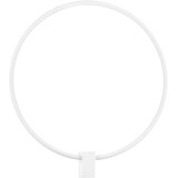 Nova Luce Mat bijela LED zidna lampa aluminijska s mogućnosti zatamnjivanja Cercio – | shoptok.hr