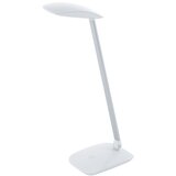 Eglo Cajero stolna/1, led, 4,5w, 550lm, na dodir, usb, plastika/bijela | shoptok.hr
