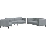  3-dijelni set sofa svjetlosivi od tkanine | shoptok.hr