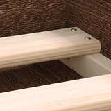  Posteljni okvir rjavi hrast 100x200 cm | Shoptok.si