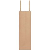  Papirnate vrećice 50 kom s ručkama smeđe 21x11x36 cm | shoptok.hr