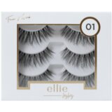 Ellie Lashes Veštačke trepavice 01, 3 para Cene