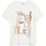 Desigual Majica bela Cene