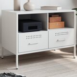 vidaXL TV ormarić bijeli 68x39x50,5 cm hladno valjani čelik Cijene