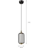  LED luster na sajli BONNIE LED/10W/230V 3000K crna | Eponuda.com