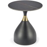  Konferencijski stočić VERO, prečnika 50 cm, crni/zlatni | Eponuda.com