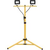 vidaXL LED reflektor s stojalom 2x20 W hladno bel Cene