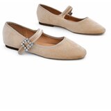 Resti Women's ballet flats a' la velvet with a buckle and strap Enribes | ePonuda.com