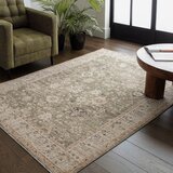 Asiatic Carpets Zeleni/bež ručno rađen tepih 120x160 cm Heriz Ornate – | shoptok.hr