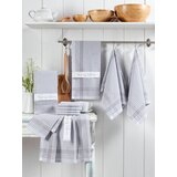  Pötikareli - sivi beli set peškira za pranje (10 komada) Cene