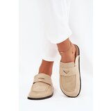 Boto Women's Clogs On Cork Platform Beige Nivalia | ePonuda.com