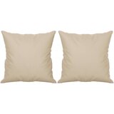  Dvosjed s jastucima krem 140 cm od mikrovlakana | shoptok.hr
