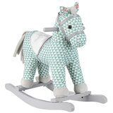 Kikka Boo Plišana igračka Horse Green sa klackalicom i muzikom | ePonuda.com