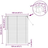  Venecijanska žaluzija Srebrno siva 150 x 120 cm PVC, (5000178532) | Shoptok.si