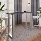 Mömax Barska Miza Xona, Antracit, Srebrna, 140x50cm | Shoptok.si