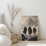  Slika na drvetu - nordijski ratnici | ePonuda.com