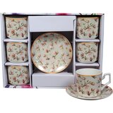 Sigma Set šolja za kafu, porcelan, 160ml 6/1 (Lust/Br) YK160-ZY-8997 Cene